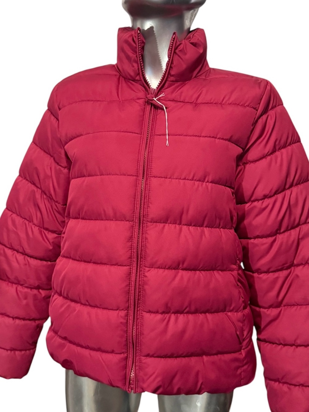 The Children's Place Hot Pink Quilted Puffer Jacket